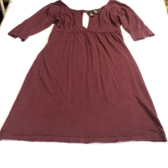 Element Brand Maroon Empire Waist Dress - Picture 16 of 16
